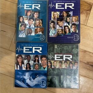 ER TV Series DVD Box Set Seasons 12-15